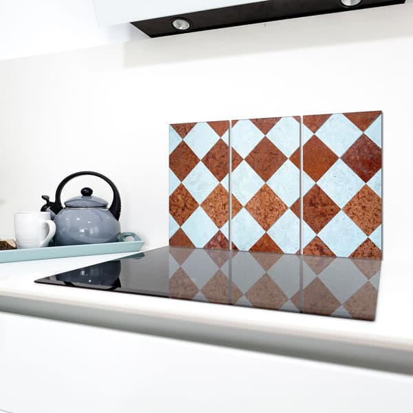 Lasinen suojalevy liedelle 3x30x52