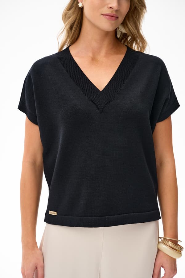 Damblus Zoja Svart 40/42