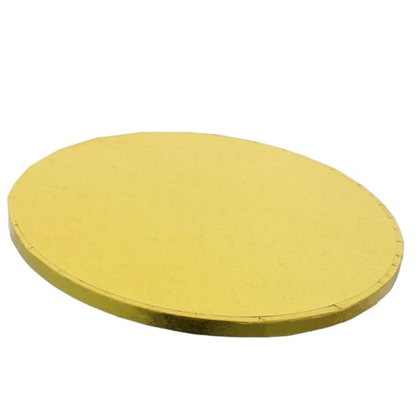 Rund kagebund TYK GULD 20x1,2 cm