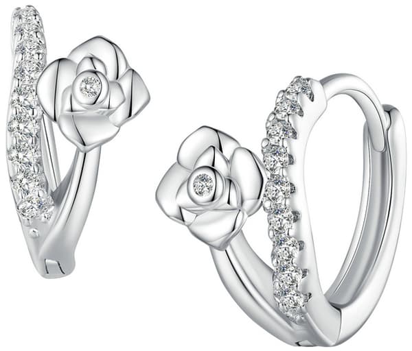 Silverörhängen Ringörhängen Silver 925