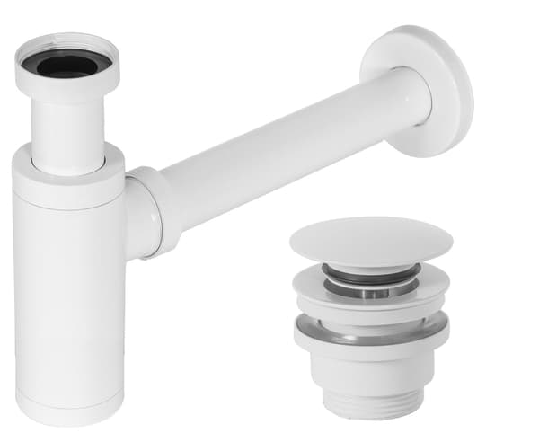 CLICK-CLACK-SIPHON UNIVERSAL VALKOINEN Tuotenumero REA-A6952