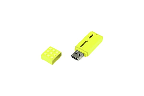 GOODRAM UME2 USB-nøgle 128 GB USB 2.0 Gul