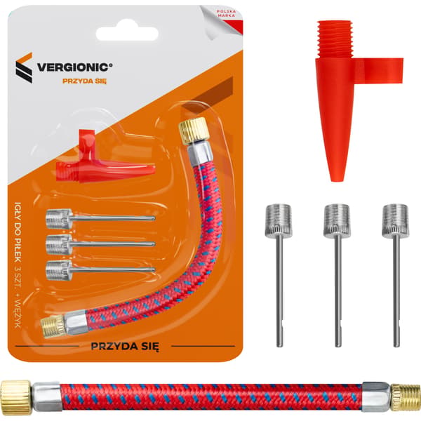 Vergionic pumps kulnåle sæt 3 stk plus 11 cm røraktuator