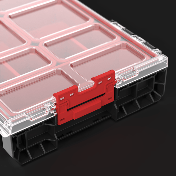 Qbrick system PRO Organizer 100 modulär verktygslåda med lock 5l