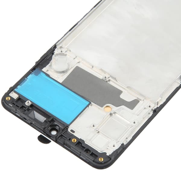 LCD-display + touchskærm Samsung A22 4G A225 (OLED) sort ramme