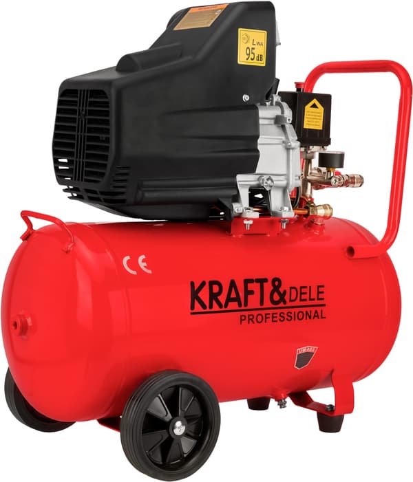 50L mobil oliekompressor | Kraft&Dele