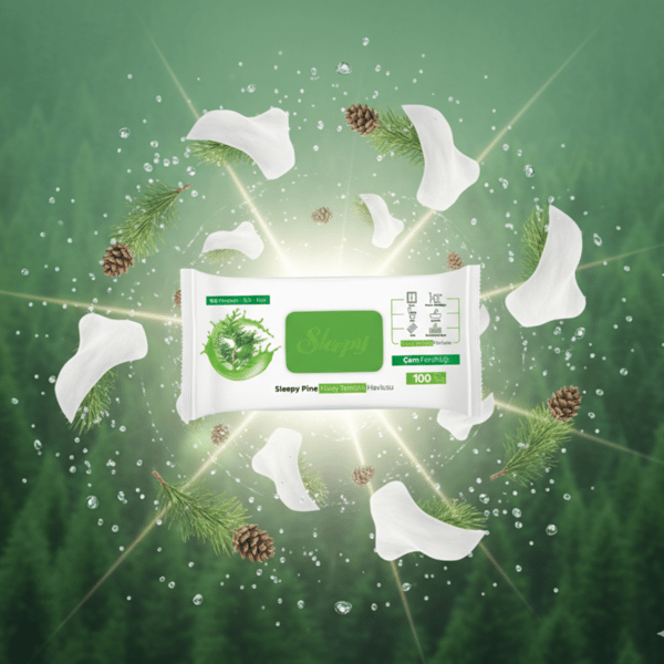 Sleepy Universal Surface Cleaning Wipes Pine 100 st