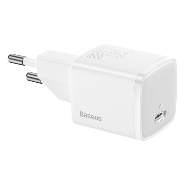 USB-C PD Cube 20W Väggladdare - Vit