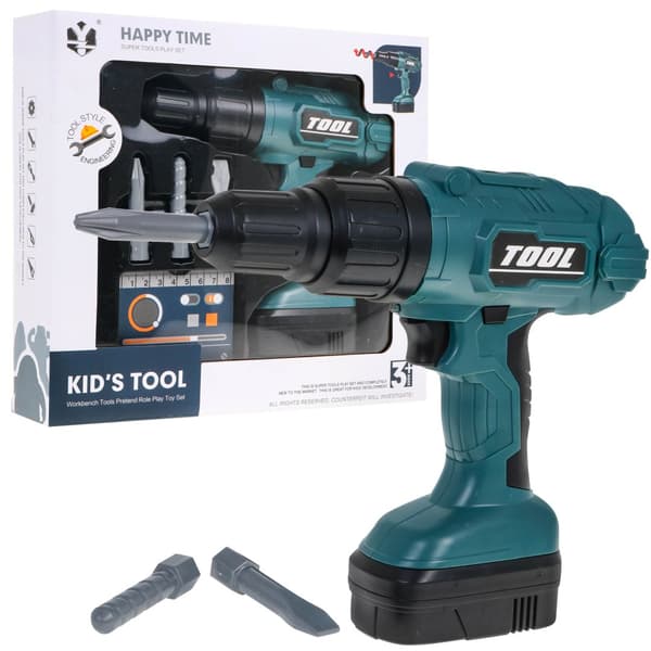 Interaktiv boremaskine til børn 3+ Udskiftelige bits DIY-sæt