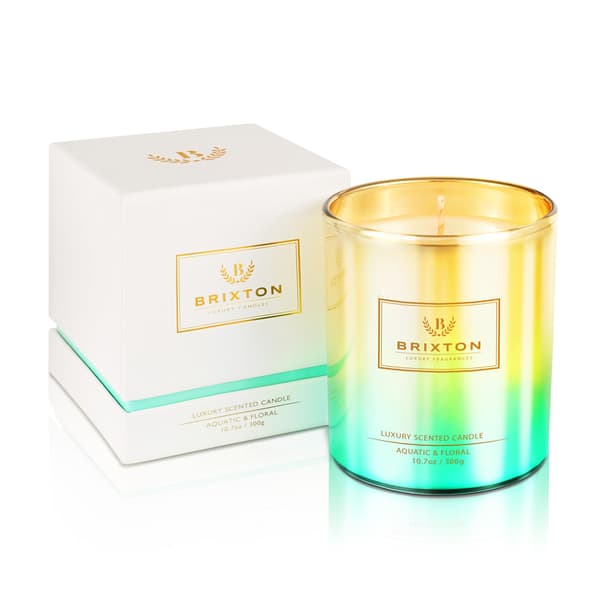 BRIXTON Duftlys 300g Vand- og Blomsterduft