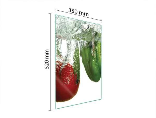 SKÄRBRÄDA I GLAS 35x52 PEPPER