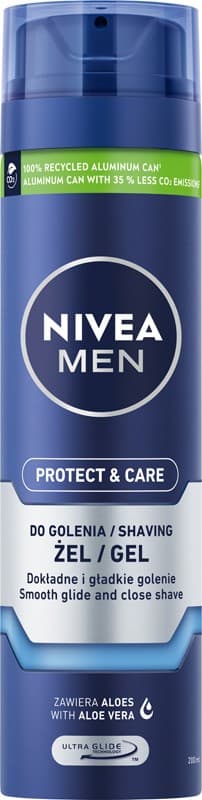 NIVEA Men Protect & Care barbergel 200 ml
