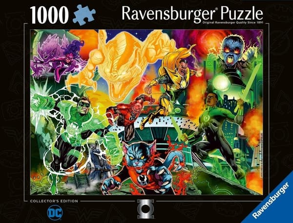 2D-puslespil: Green Lantern 1000 brikker