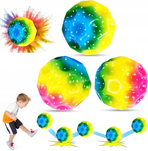 Galaxboll hoppende bold galaxbold meteor rummet