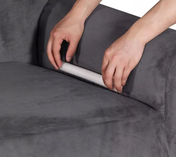 Soffskydd för soffa soffsäng 3-sits kräm jacquard