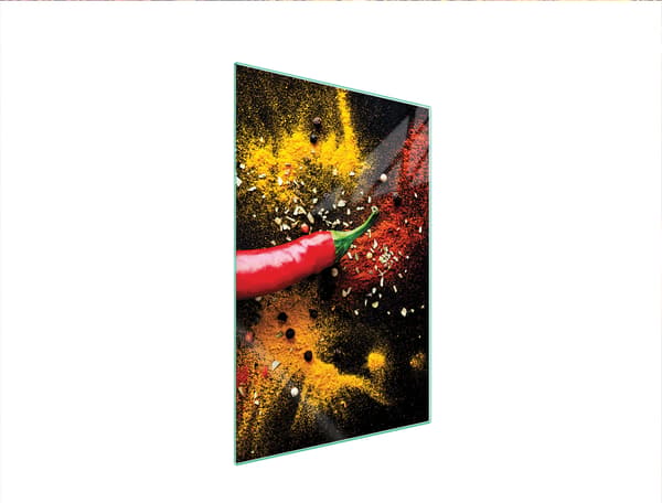 SKÄRBRÄDA I GLAS 35x52 CHILI