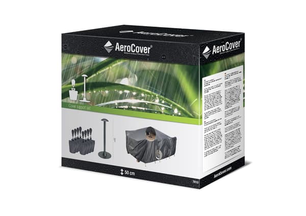 Homms 7812 AeroCover grå polyester trädgårdsskydd viktpåse set