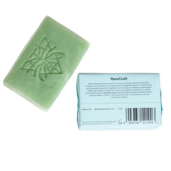 Mint Breeze Kropssæbe - RareCraft - 110 g