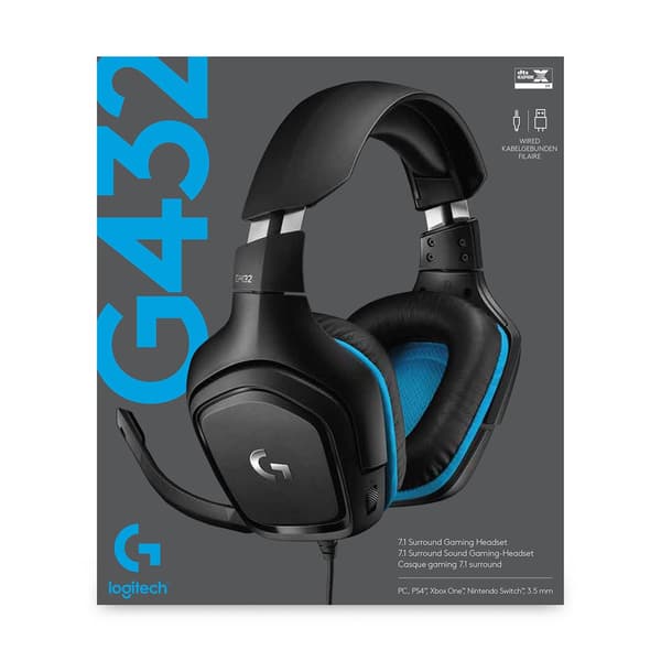 LOGITECH G432 7.1 -KUULOKKEET