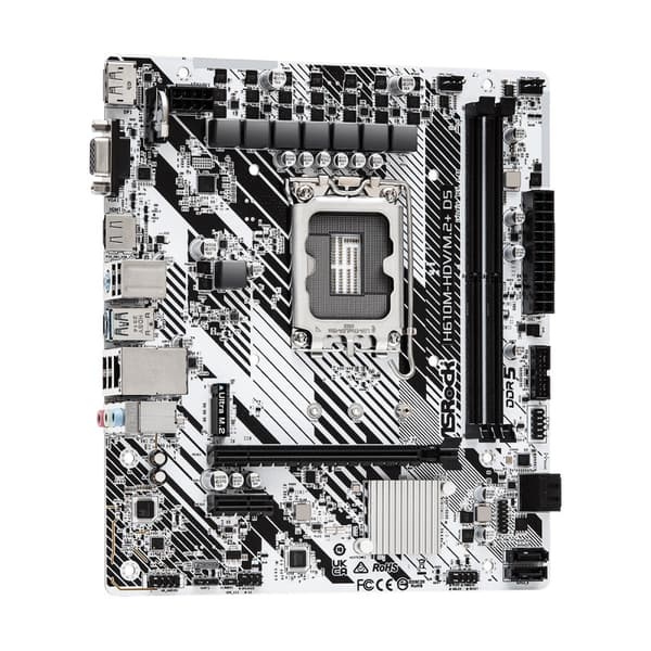 Asrock H610M-HDV/M.2 D5 moderkort
