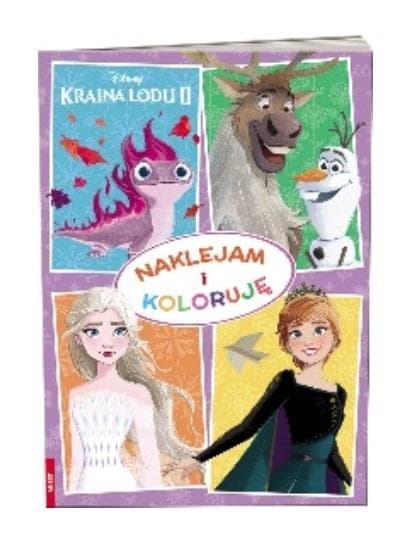Frozen. Jeg limer og farver