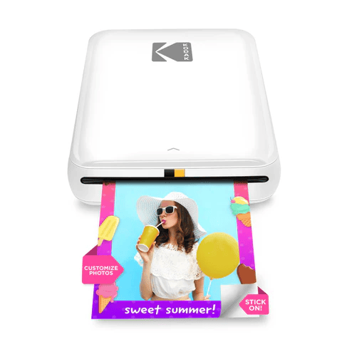 Kodak step Instant Mobile Photo printer Farvezink 2x3'' 1 ppm, Bluetooth, Hvid