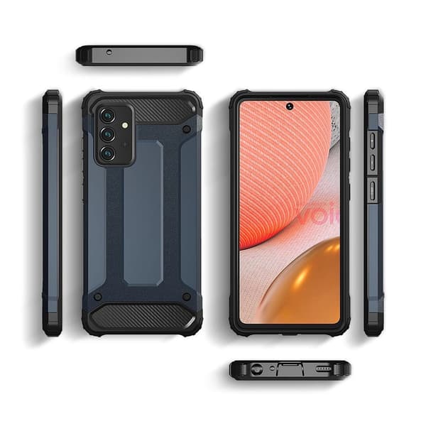 Hybrid Armor Cover til Samsung Galaxy A36 - Sølv