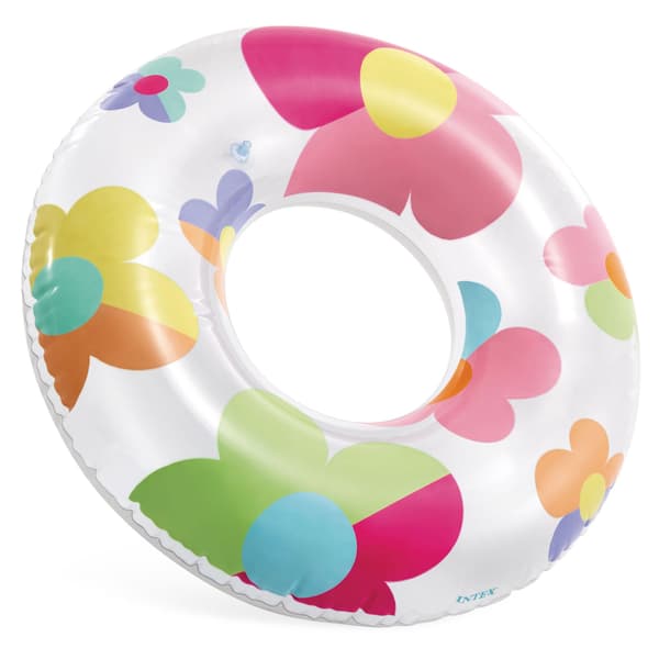 Blommig badring 81 cm INTEX 59259