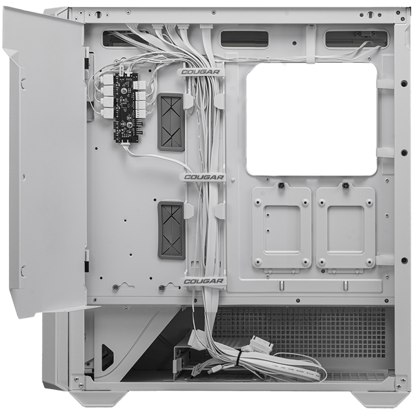 COUGAR MX600-chassi, Midi-Tower, Vit