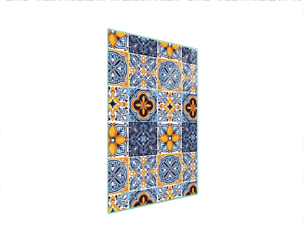 GLAS SKÄRBRÄDA 35x52 MOSAIK