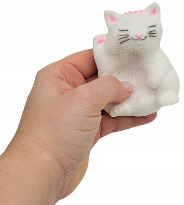 MEGADIDI PREMIUM stretchig kattunge i låda squish kitty soft mjuk