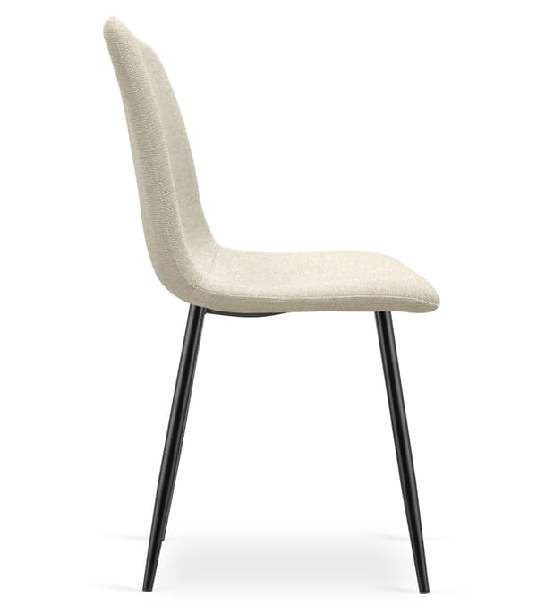 RIFT stol - beige/svarta ben x 2