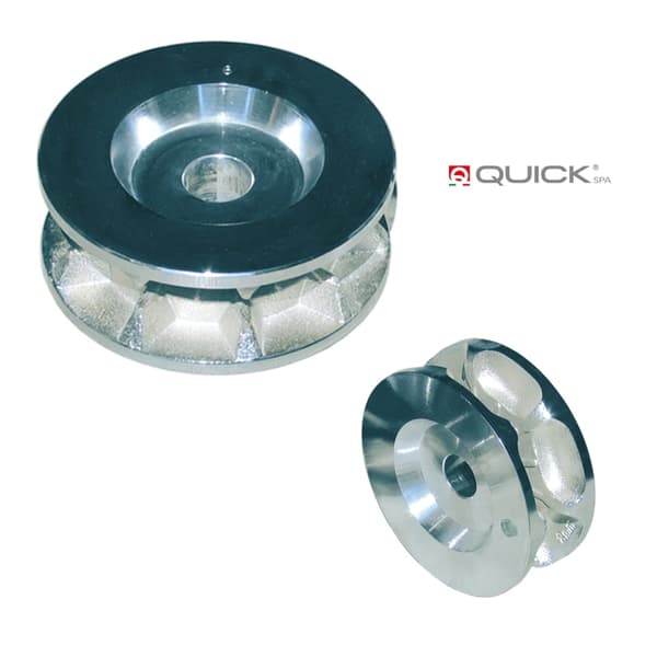 Mutteri Quick DP2 -vinssiin, 7 mm - 1/4'