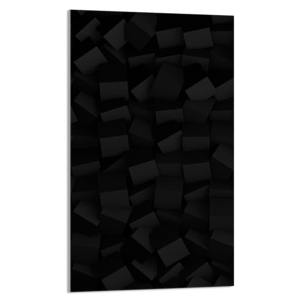 SKÄRBRÄDA I GLAS 30x52 Svart