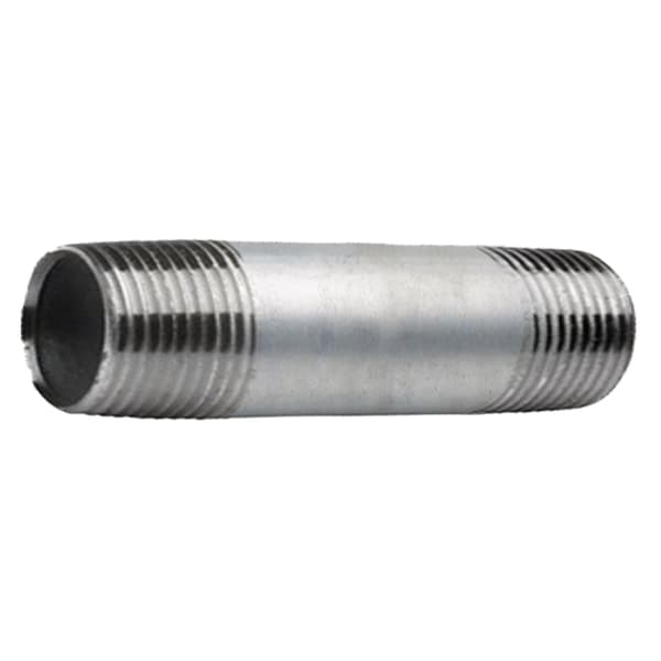Rörnippel 3/4" tum 25 cm galvaniserad
