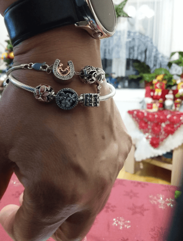 Pulsera Modular Pandora FLORES 22 cm