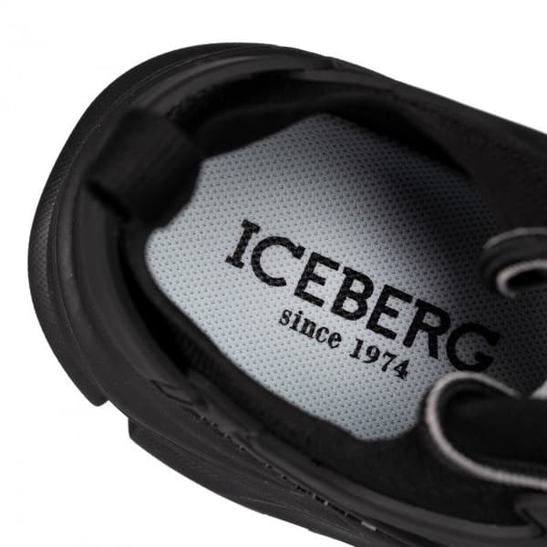 ICEBERG herrsneakers SOCK NERO - Storlek: 45