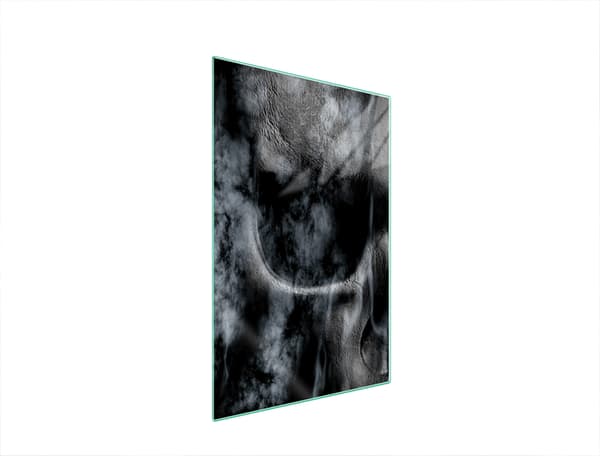 SKÄRBRÄDA I GLAS 35x52 SKALL