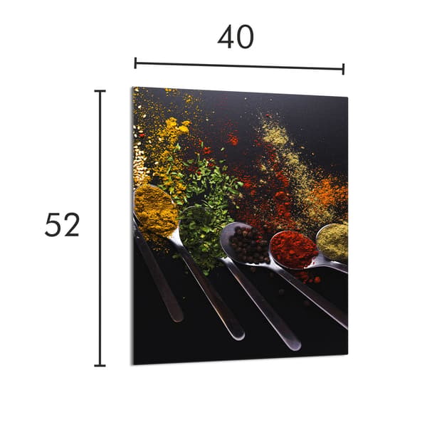 GLAS SKÆREBRÆT 40x52 Krydderier