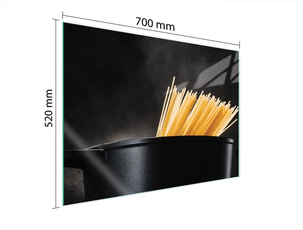 GLASSKYDDSPLATTA FÖR SPIS 70x52 PASTA