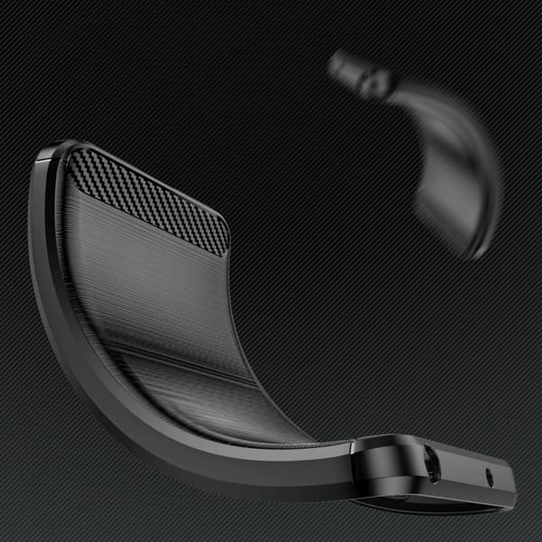 Skyddsfodral för iPhone 17 Pro Carbon Case – svart