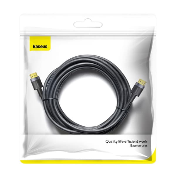 HDMI 4K audio-videokaapeli 5m - musta