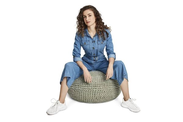 AREZZO Suns trädgårdspuff grön Eko-polyester Homms