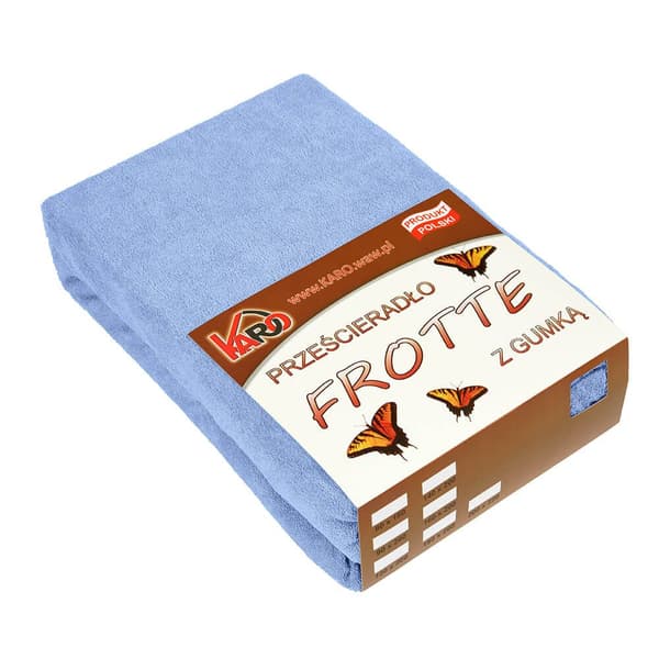 Frottélagen 70x140 lyseblå 028 KARO