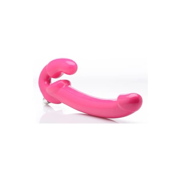XR Brands -värähtelevä strap-on-dildo