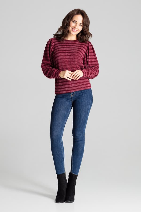 Blus L069 Vinröd S/M