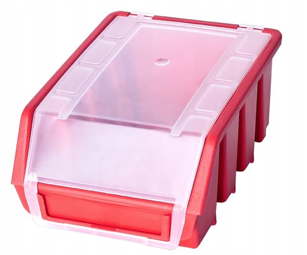 Ergobox 2 Plus förvaringslåda röd