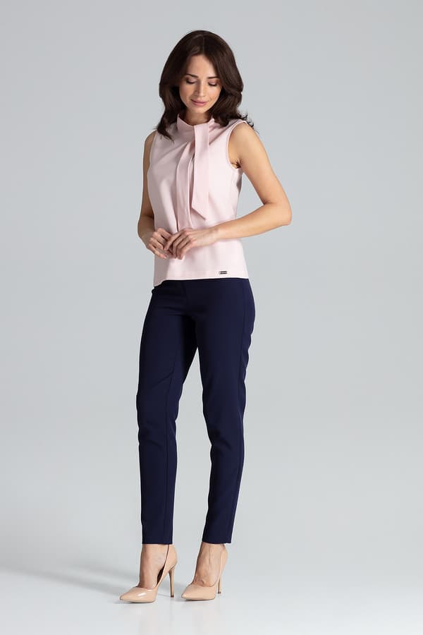 Blus K481 bluse rosa størrelse S