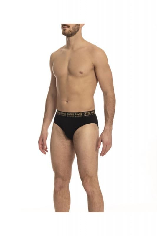 CAVALLI CLASS 2-PACK herrtrosor SVART - Storlek: M