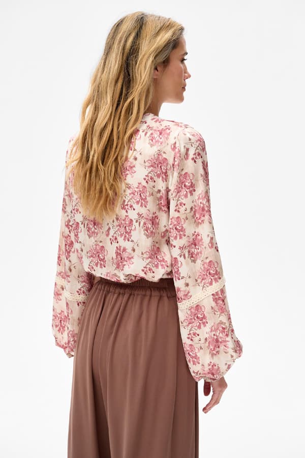 Vivi Lyserød Damebluse 36